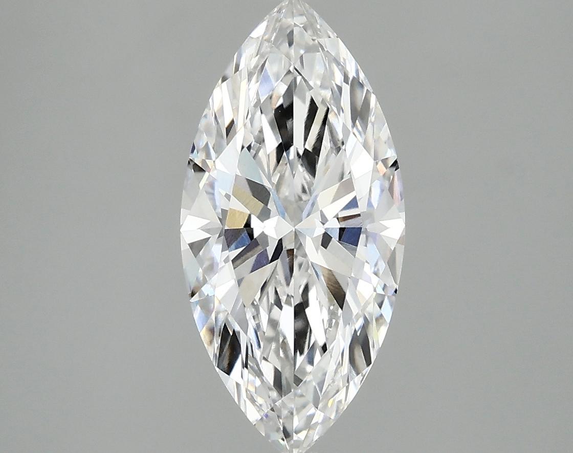 2.0 Carat Marquise Shaped Excellent Cut VVS2 IGI Certified Lab Grown Diamond