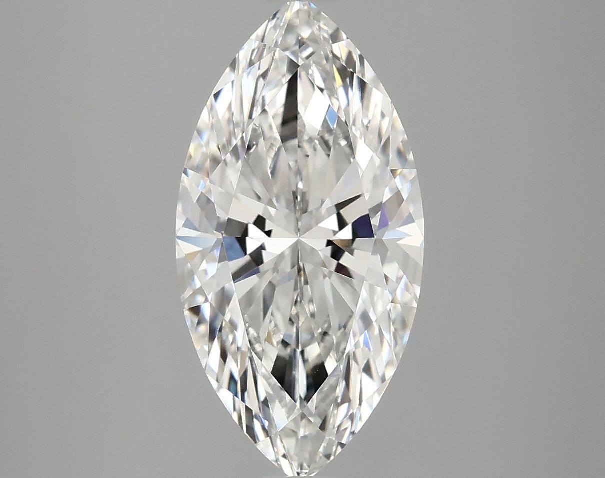 2.97 Carat Marquise Shaped Ideal Cut VVS2 IGI Certified Lab Grown Diamond