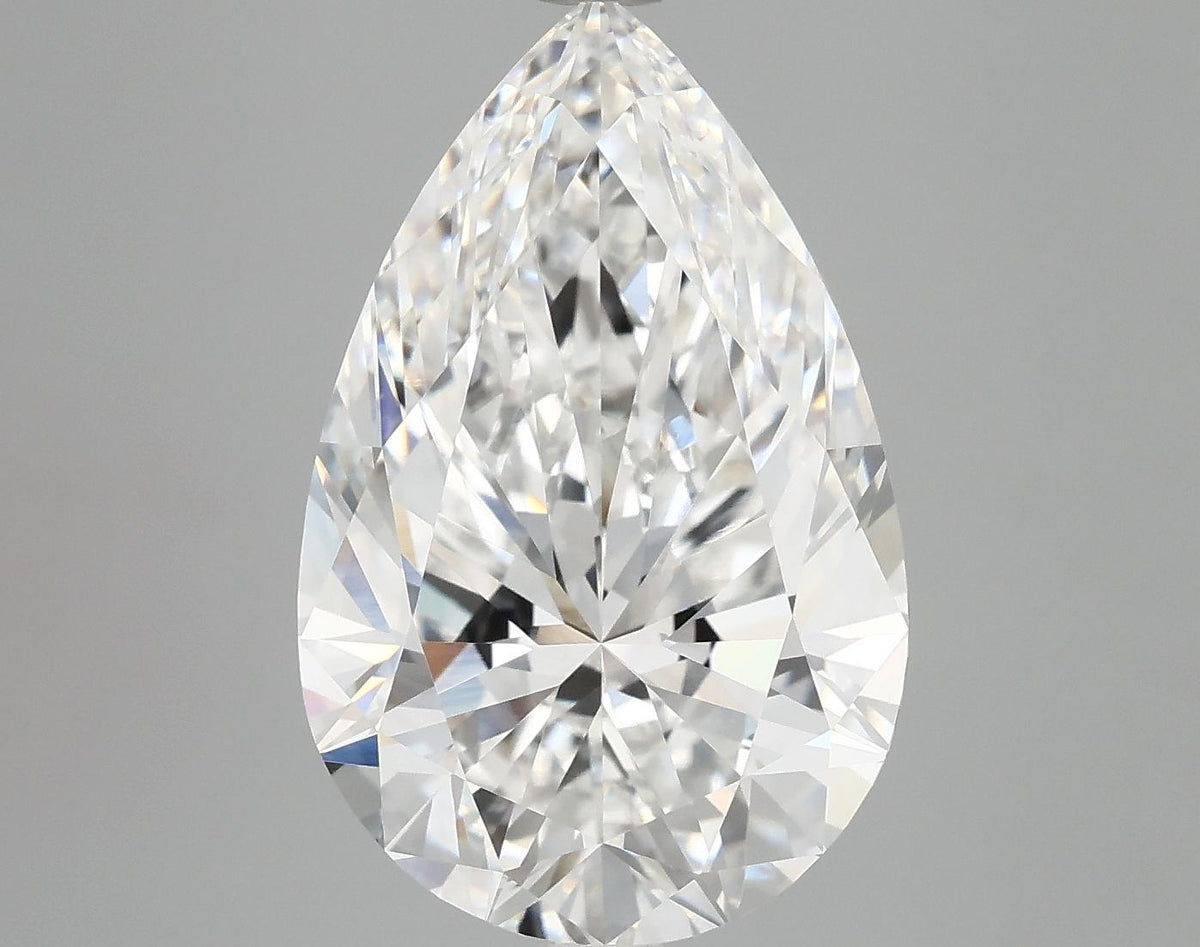 7.01 Carat Pear Shaped Ideal Cut VVS2 IGI Certified Lab Grown Diamond