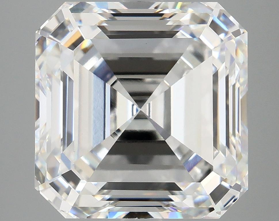 7.21 Carat Asscher Shaped Ideal Cut VVS2 IGI Certified Lab Grown Diamond