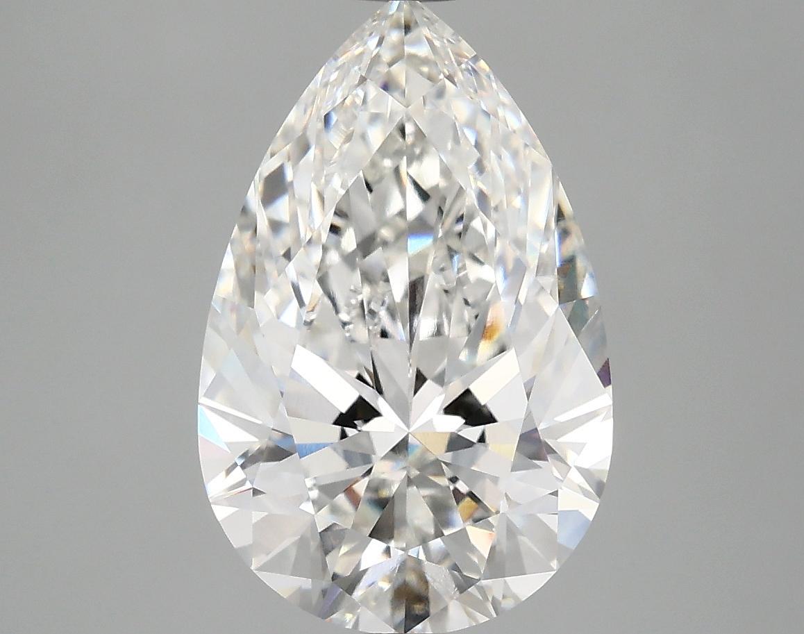 4.1 Carat Pear Shaped Ideal Cut VVS2 IGI Certified Lab Grown Diamond