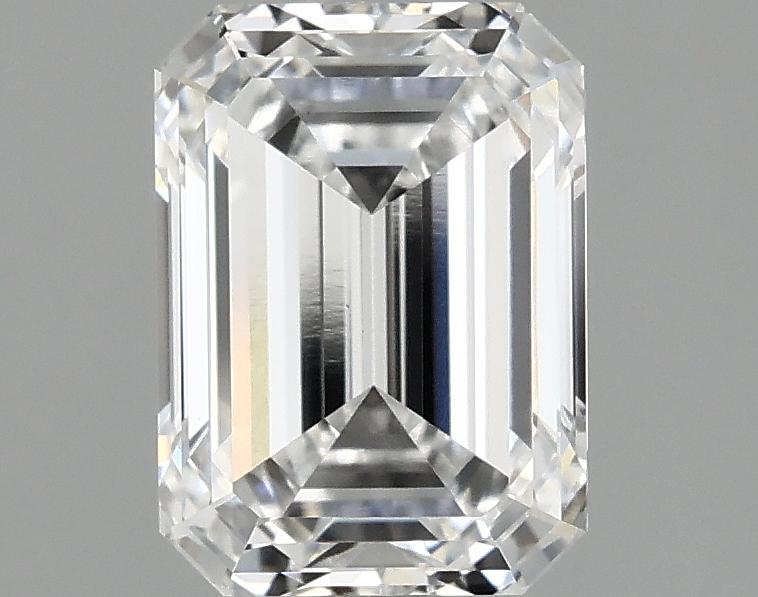2.1 Carat Emerald Shaped Excellent Cut VS1 IGI Certified Lab Grown Diamond