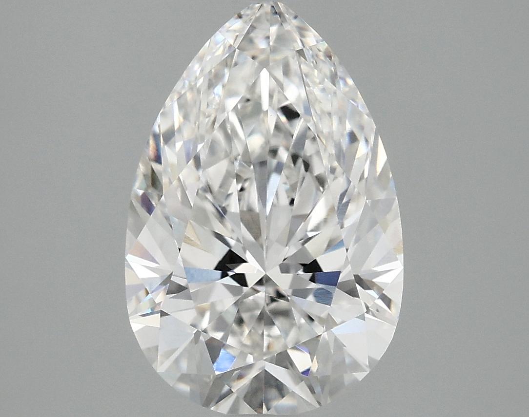 2.53 Carat Pear Shaped Excellent Cut VVS2 IGI Certified Lab Grown Diamond