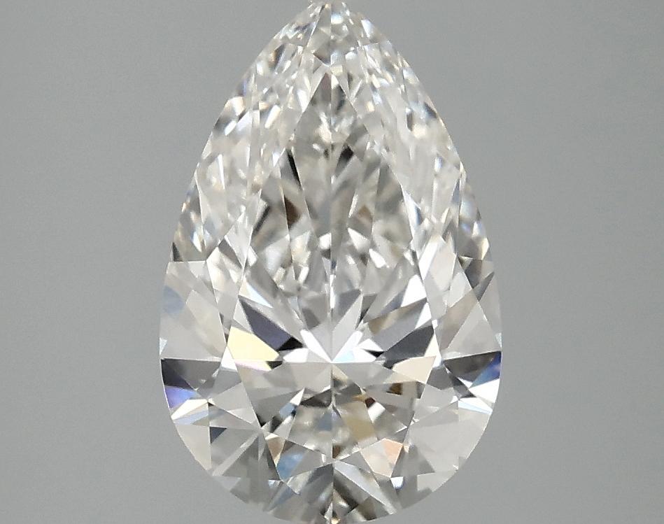 2.08 Carat Pear Shaped Ideal Cut VVS2 IGI Certified Lab Grown Diamond