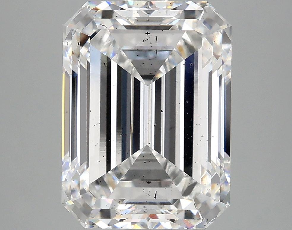 4.68 Carat Emerald Shaped Excellent Cut SI1 IGI Certified Lab Grown Diamond