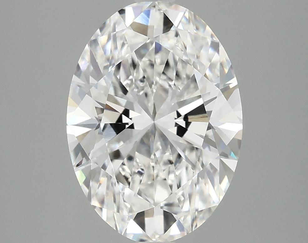 3.09 Carat Oval Shaped Ideal Cut VVS2 IGI Certified Lab Grown Diamond