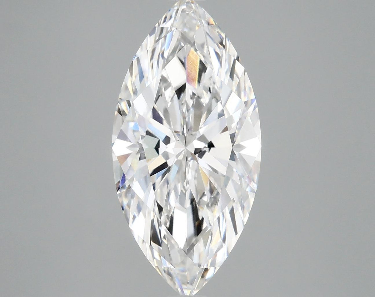 3.08 Carat Marquise Shaped Ideal Cut VS1 IGI Certified Lab Grown Diamond