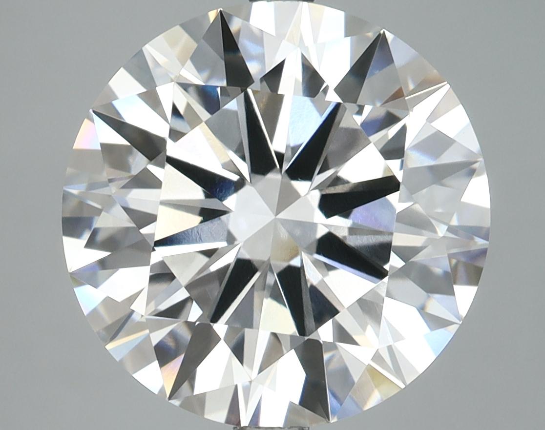 6.19 Carat Round Shaped Ideal Cut VVS2 IGI Certified Lab Grown Diamond