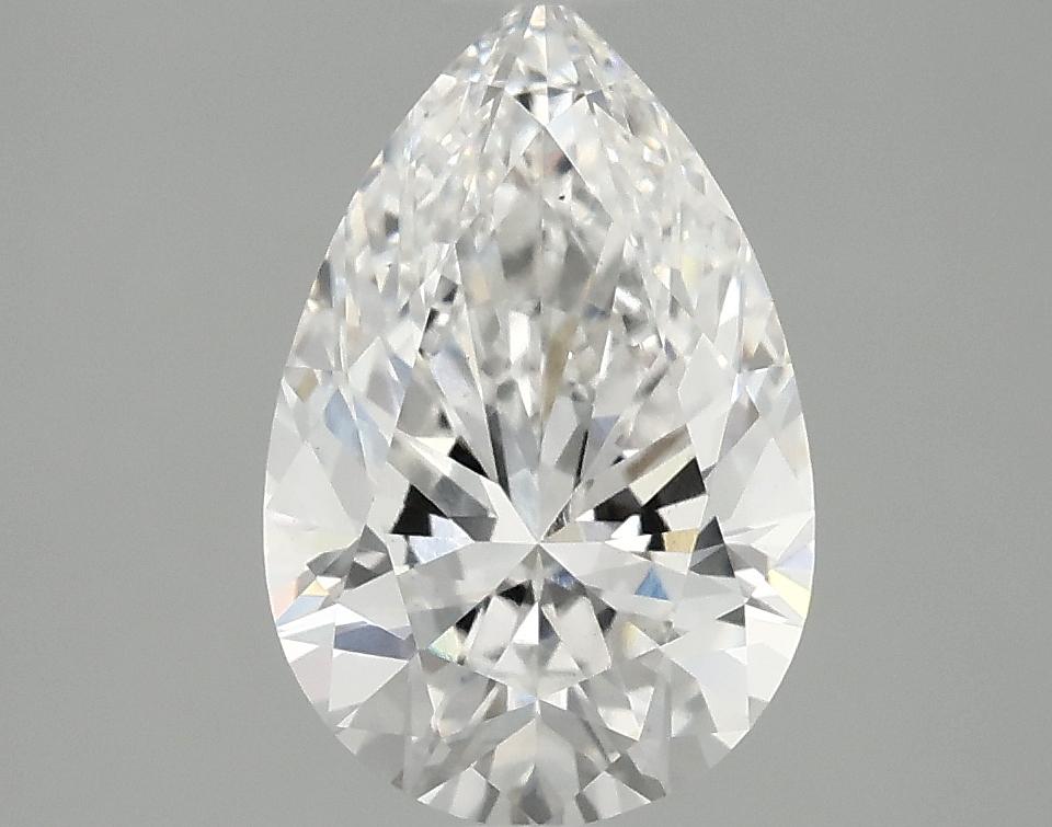 2.07 Carat Pear Shaped Excellent Cut VS1 IGI Certified Lab Grown Diamond