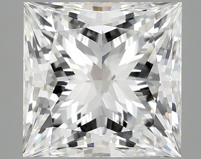 2.96 Carat Princess Shaped Ideal Cut VVS2 IGI Certified Lab Grown Diamond