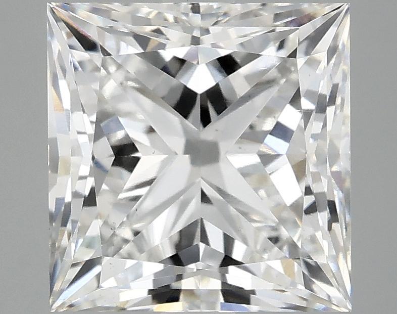 3.96 Carat Princess Shaped Ideal Cut VS2 IGI Certified Lab Grown Diamond