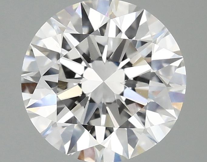 2.08 Carat Round Shaped Ideal Cut VVS2 IGI Certified Lab Grown Diamond