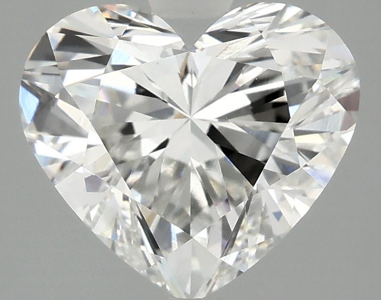 2.97 Carat Heart Shaped Ideal Cut VS1 IGI Certified Lab Grown Diamond