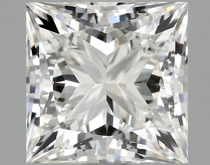 1.51 Carat Princess Shaped Ideal Cut VVS2 IGI Certified Lab Grown Diamond