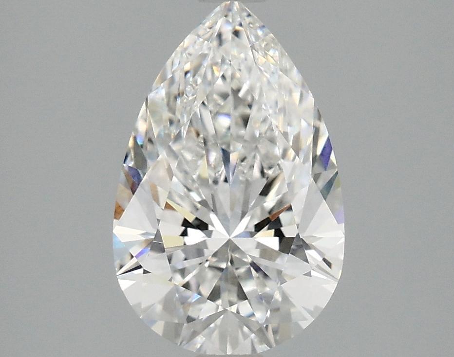 2.07 Carat Pear Shaped Ideal Cut VVS2 IGI Certified Lab Grown Diamond