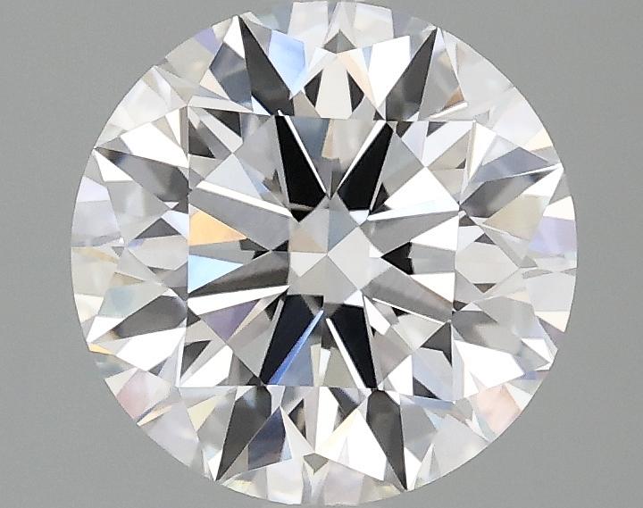 2.08 Carat Round Shaped Ideal Cut VVS2 IGI Certified Lab Grown Diamond