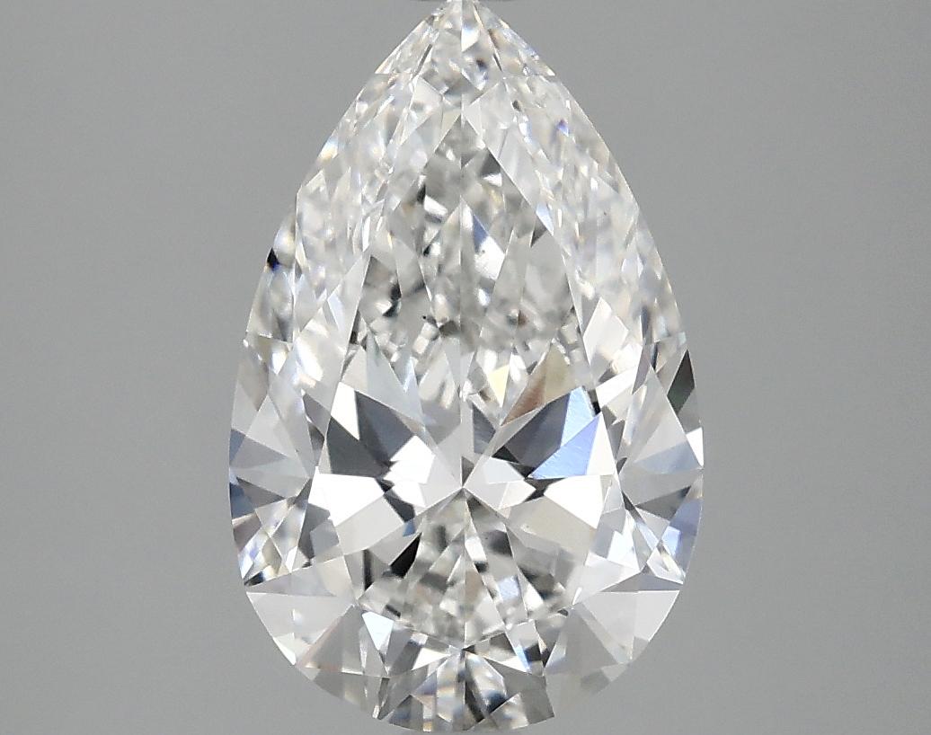 2.41 Carat Pear Shaped Ideal Cut VS2 IGI Certified Lab Grown Diamond