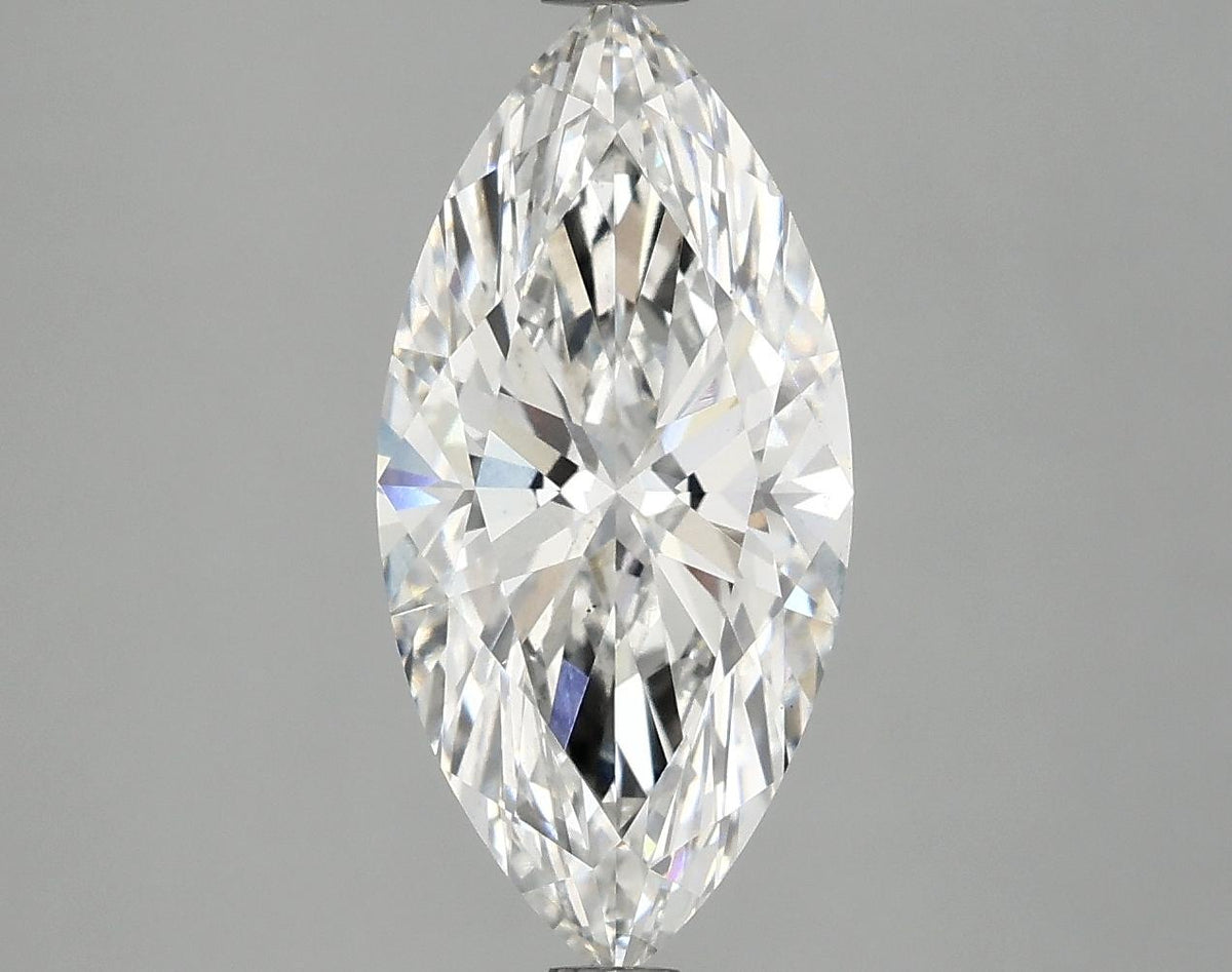 2.98 Carat Marquise Shaped Excellent Cut VS2 IGI Certified Lab Grown Diamond