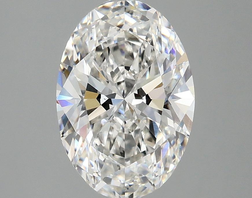 2.08 Carat Oval Shaped Ideal Cut VVS2 IGI Certified Lab Grown Diamond