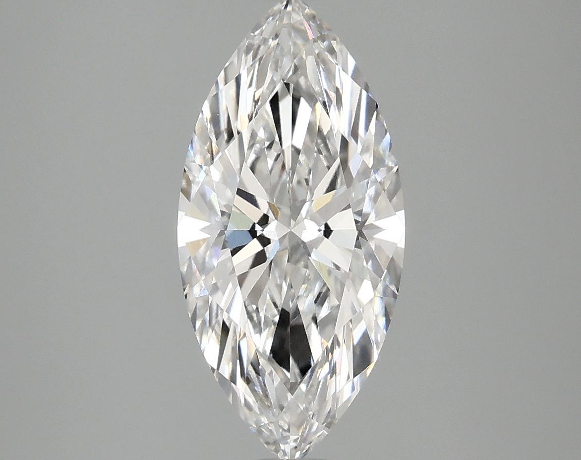 2.09 Carat Marquise Shaped Excellent Cut VVS2 IGI Certified Lab Grown Diamond
