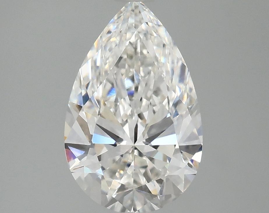 1.97 Carat Pear Shaped Ideal Cut VVS2 IGI Certified Lab Grown Diamond