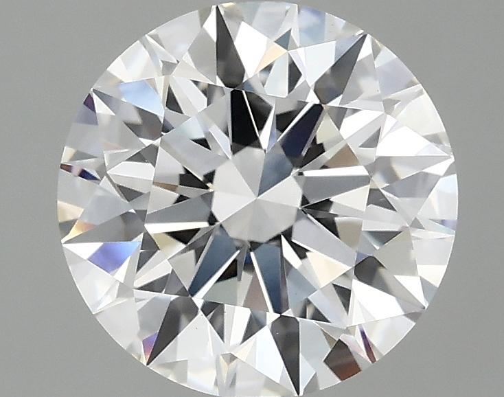 2.45 Carat Round Shaped Excellent Cut VS1 IGI Certified Lab Grown Diamond