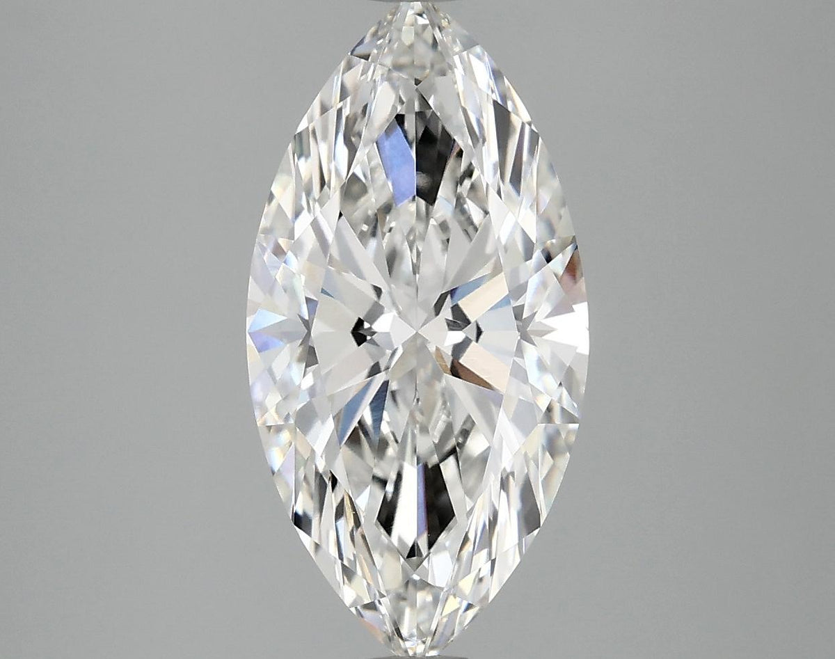 2.98 Carat Marquise Shaped Ideal Cut VVS2 IGI Certified Lab Grown Diamond
