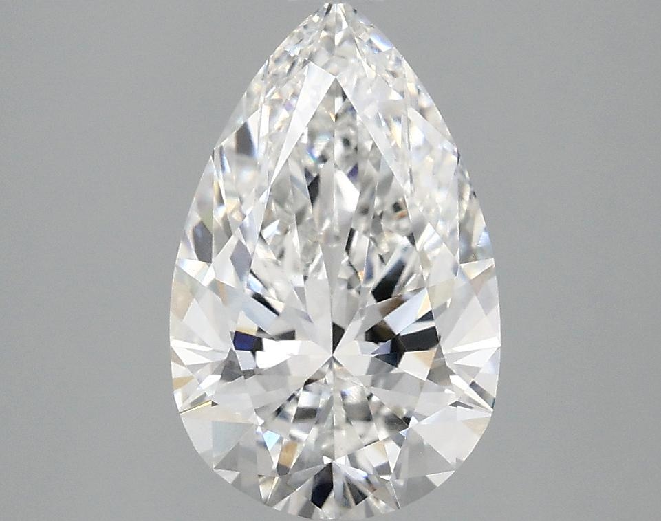 2.08 Carat Pear Shaped Ideal Cut VVS2 IGI Certified Lab Grown Diamond