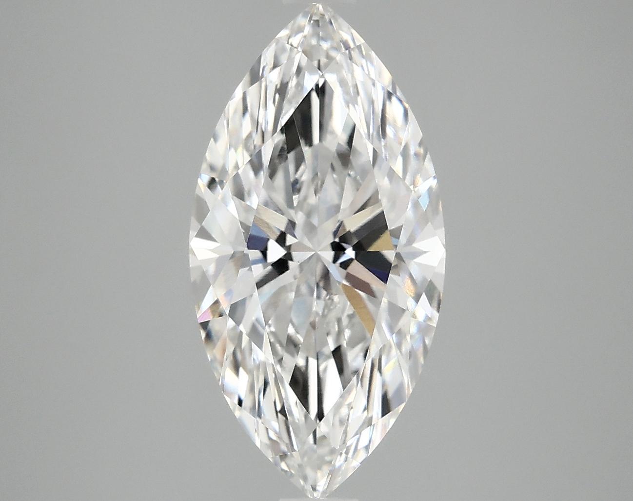 3.04 Carat Marquise Shaped Ideal Cut VS1 IGI Certified Lab Grown Diamond
