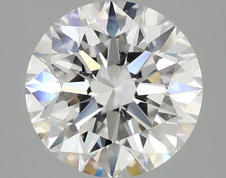 2.59 Carat Round Shaped Excellent Cut VVS2 IGI Certified Lab Grown Diamond
