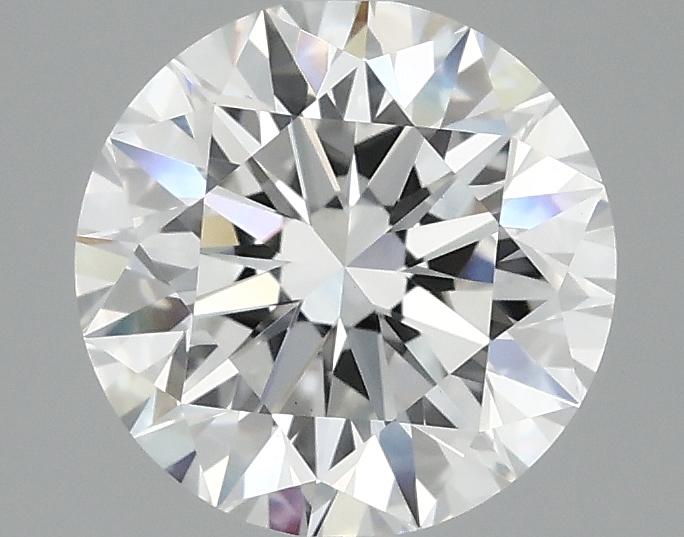 2.08 Carat Round Shaped Excellent Cut VVS2 IGI Certified Lab Grown Diamond
