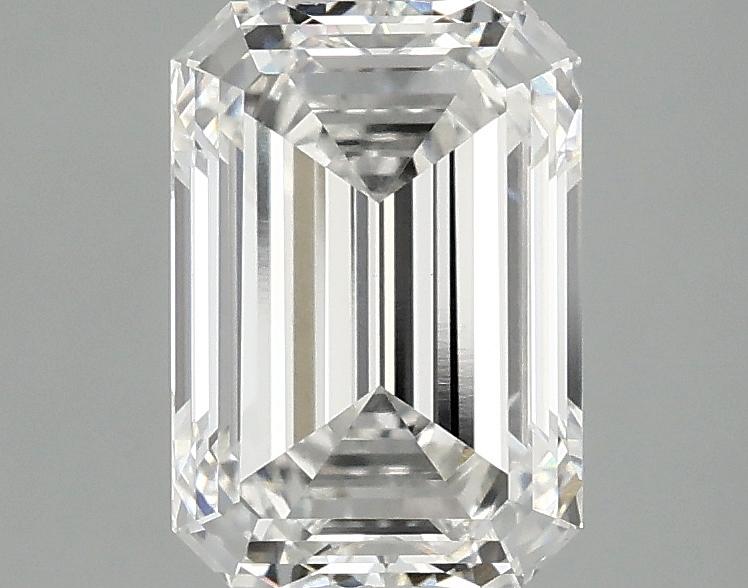 2.1 Carat Emerald Shaped Ideal Cut VS1 IGI Certified Lab Grown Diamond