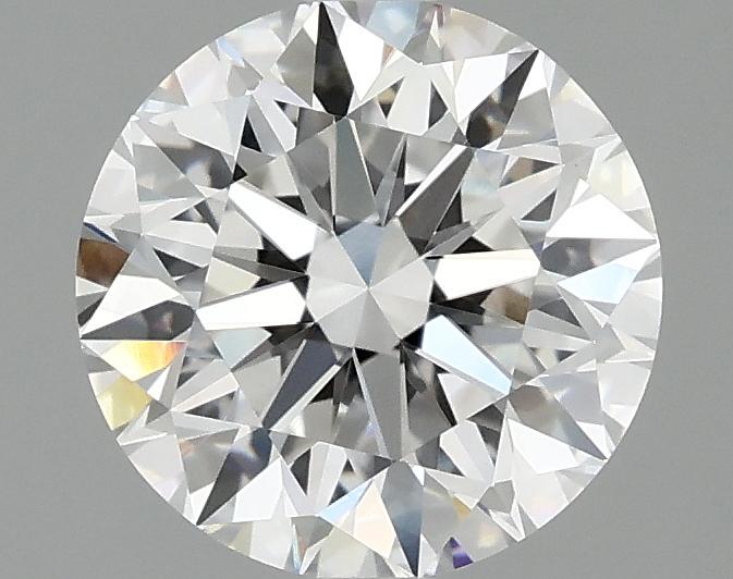 1.96 Carat Round Shaped Excellent Cut VVS2 IGI Certified Lab Grown Diamond