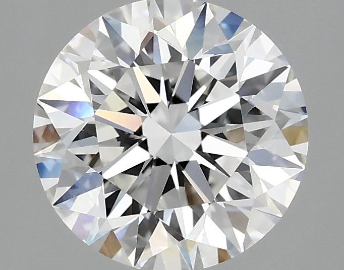 2.05 Carat Round Shaped Excellent Cut VVS2 IGI Certified Lab Grown Diamond
