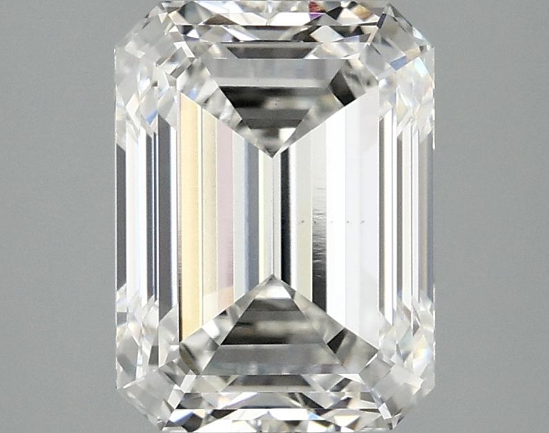 3.05 Carat Emerald Shaped Excellent Cut VS1 IGI Certified Lab Grown Diamond
