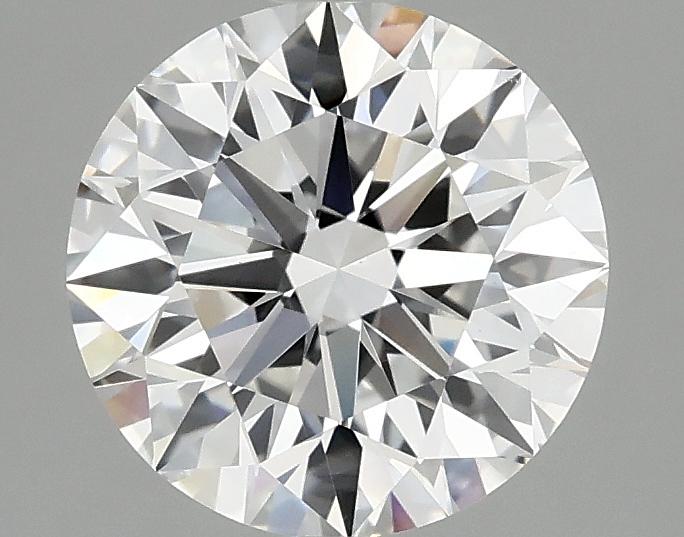 2.06 Carat Round Shaped Ideal Cut VVS2 IGI Certified Lab Grown Diamond