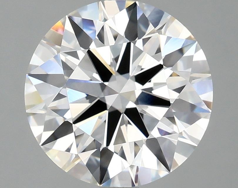 3.09 Carat Round Shaped Ideal Cut VVS2 IGI Certified Lab Grown Diamond