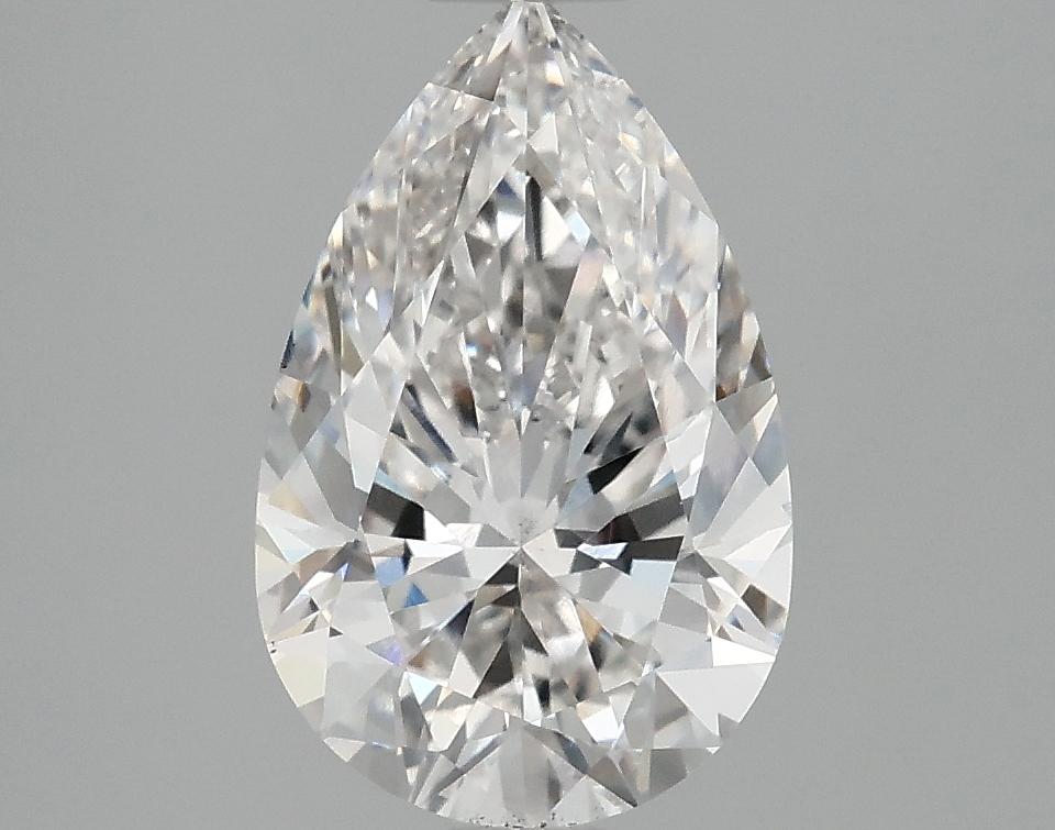 2.5 Carat Pear Shaped Ideal Cut VS2 IGI Certified Lab Grown Diamond
