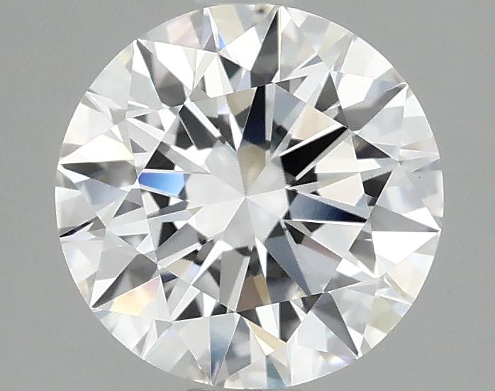 2.01 Carat Round Shaped Ideal Cut VVS2 IGI Certified Lab Grown Diamond