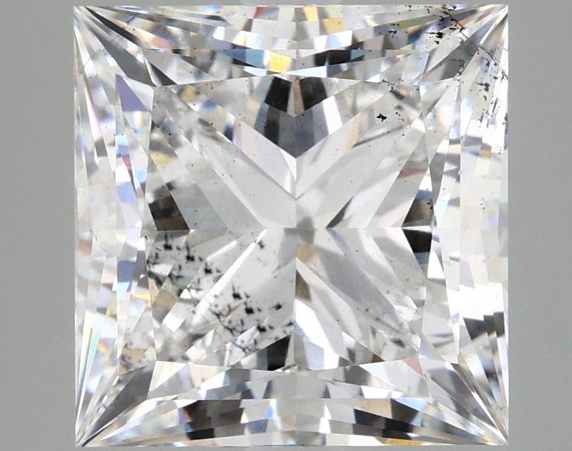 4.97 Carat Princess Shaped Ideal Cut SI1 IGI Certified Lab Grown Diamond
