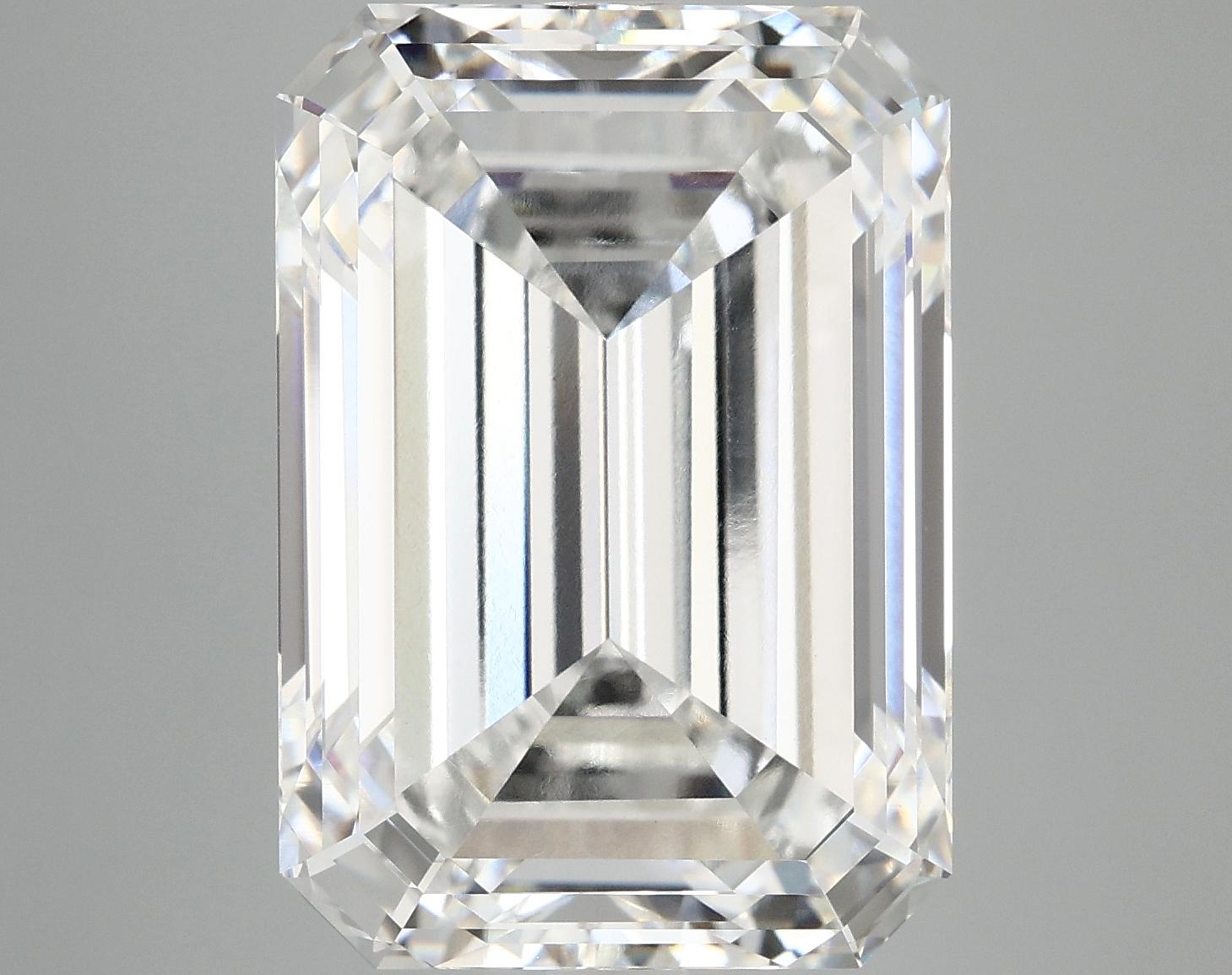 15.31 Carat Emerald Shaped Ideal Cut VVS2 IGI Certified Lab Grown Diamond