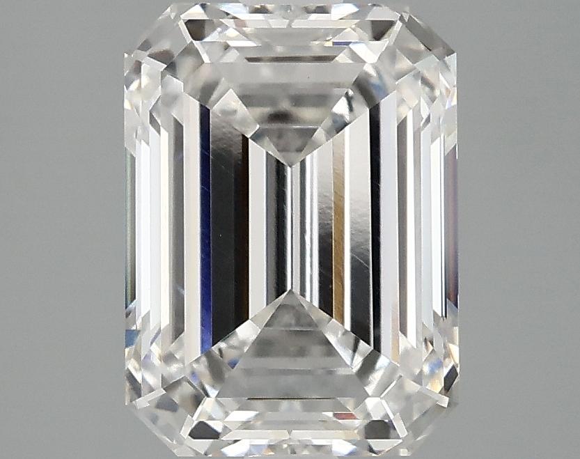 3.03 Carat Emerald Shaped Excellent Cut VVS2 IGI Certified Lab Grown Diamond