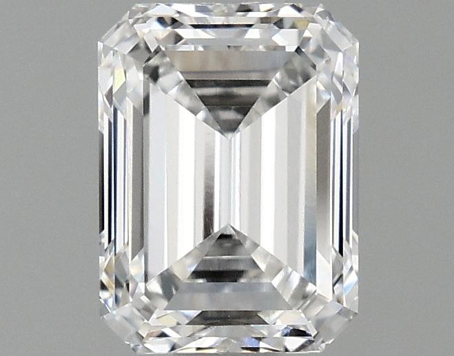 0.97 Carat Emerald Shaped Excellent Cut VVS2 IGI Certified Lab Grown Diamond