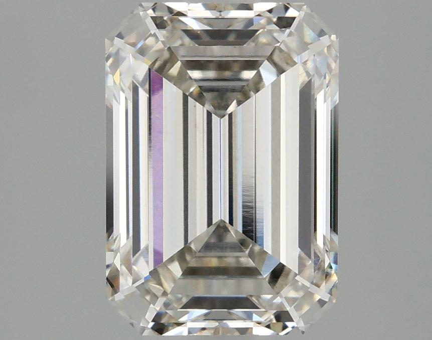 3.07 Carat Emerald Shaped Ideal Cut VVS2 IGI Certified Lab Grown Diamond