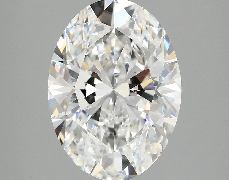 3.05 Carat Oval Shaped Ideal Cut VVS2 IGI Certified Lab Grown Diamond