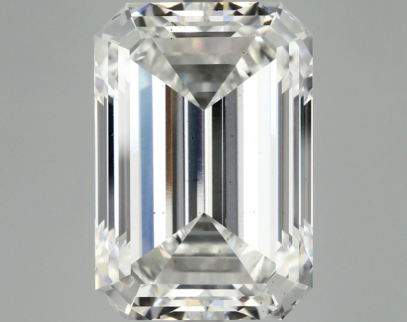 13.31 Carat Emerald Shaped Ideal Cut SI1 IGI Certified Lab Grown Diamond