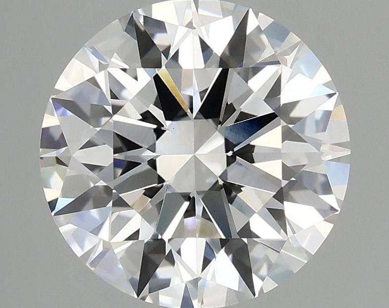 3.09 Carat Round Shaped Ideal Cut VVS2 IGI Certified Lab Grown Diamond