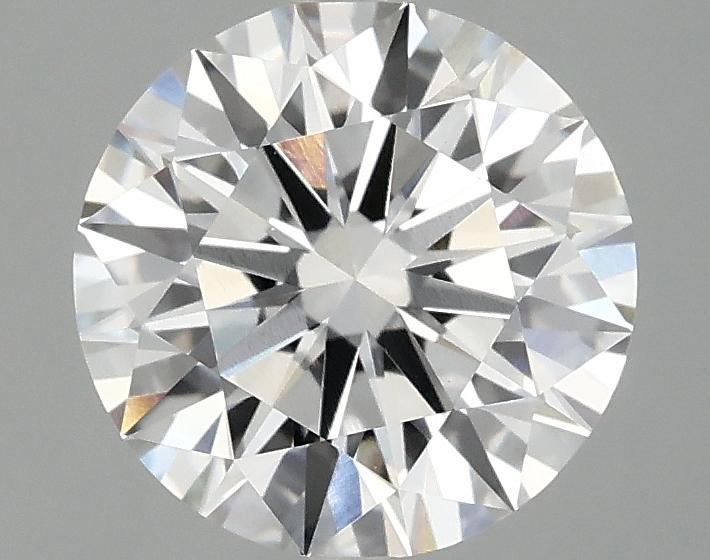 2.04 Carat Round Shaped Ideal Cut VVS2 IGI Certified Lab Grown Diamond