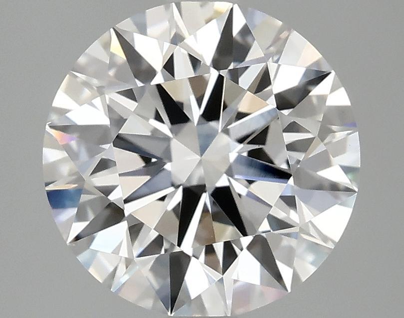 3.08 Carat Round Shaped Ideal Cut VVS2 IGI Certified Lab Grown Diamond