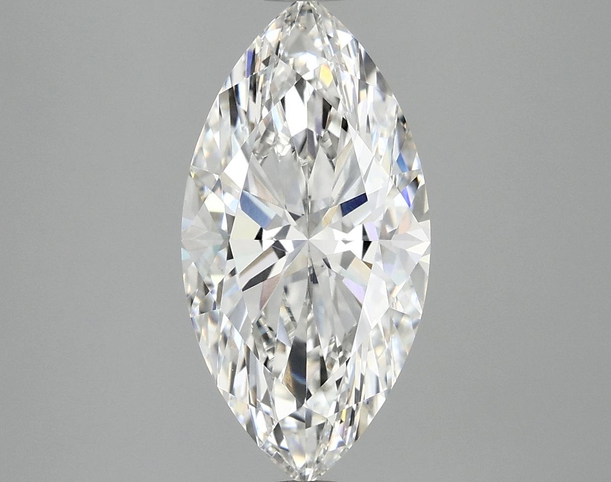 3.1 Carat Marquise Shaped Ideal Cut VVS2 IGI Certified Lab Grown Diamond